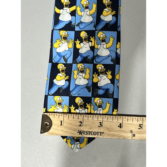 The Simpsons Bart Simpson Tie Cartoon Comic Mens Necktie - Picture 6 of 9